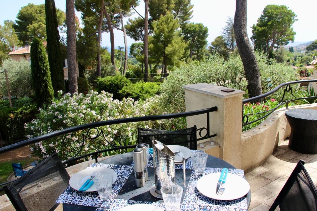 Sea View Villa - Antibes - Beach - Pool - Art Deco Eksteriør billede