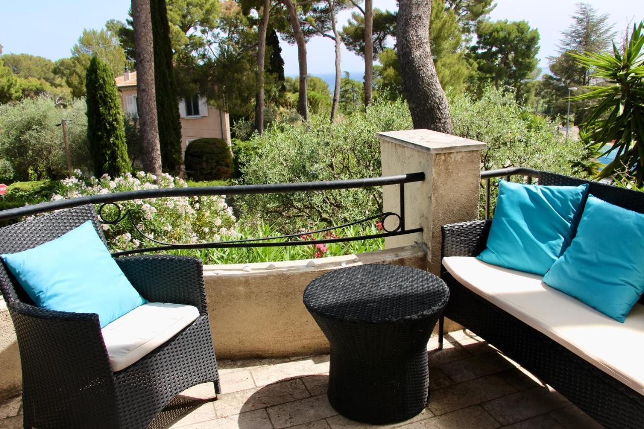 Sea View Villa - Antibes - Beach - Pool - Art Deco Eksteriør billede
