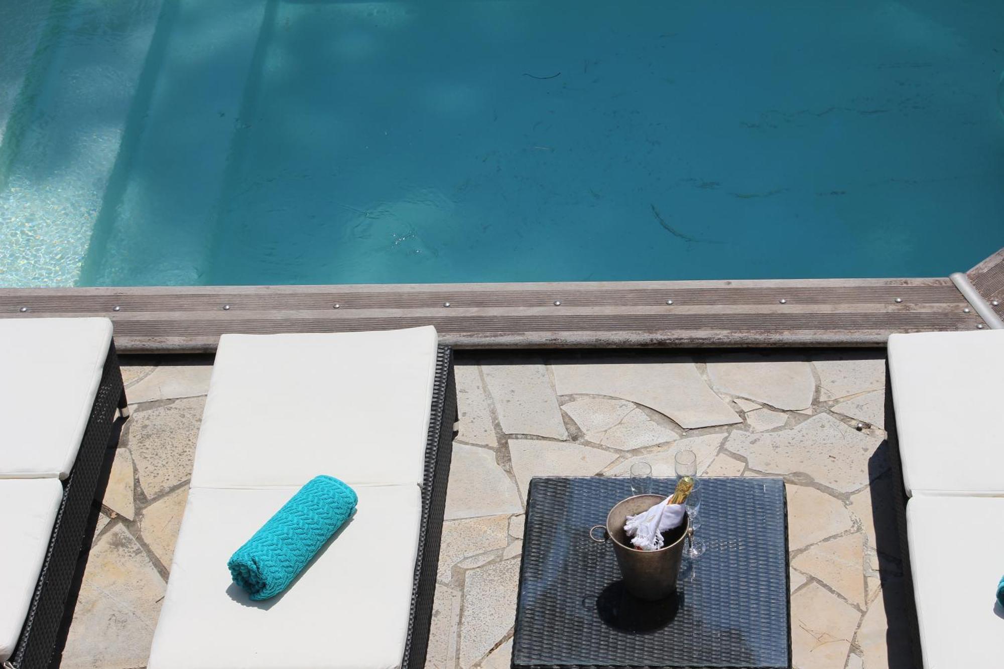 Sea View Villa - Antibes - Beach - Pool - Art Deco Eksteriør billede
